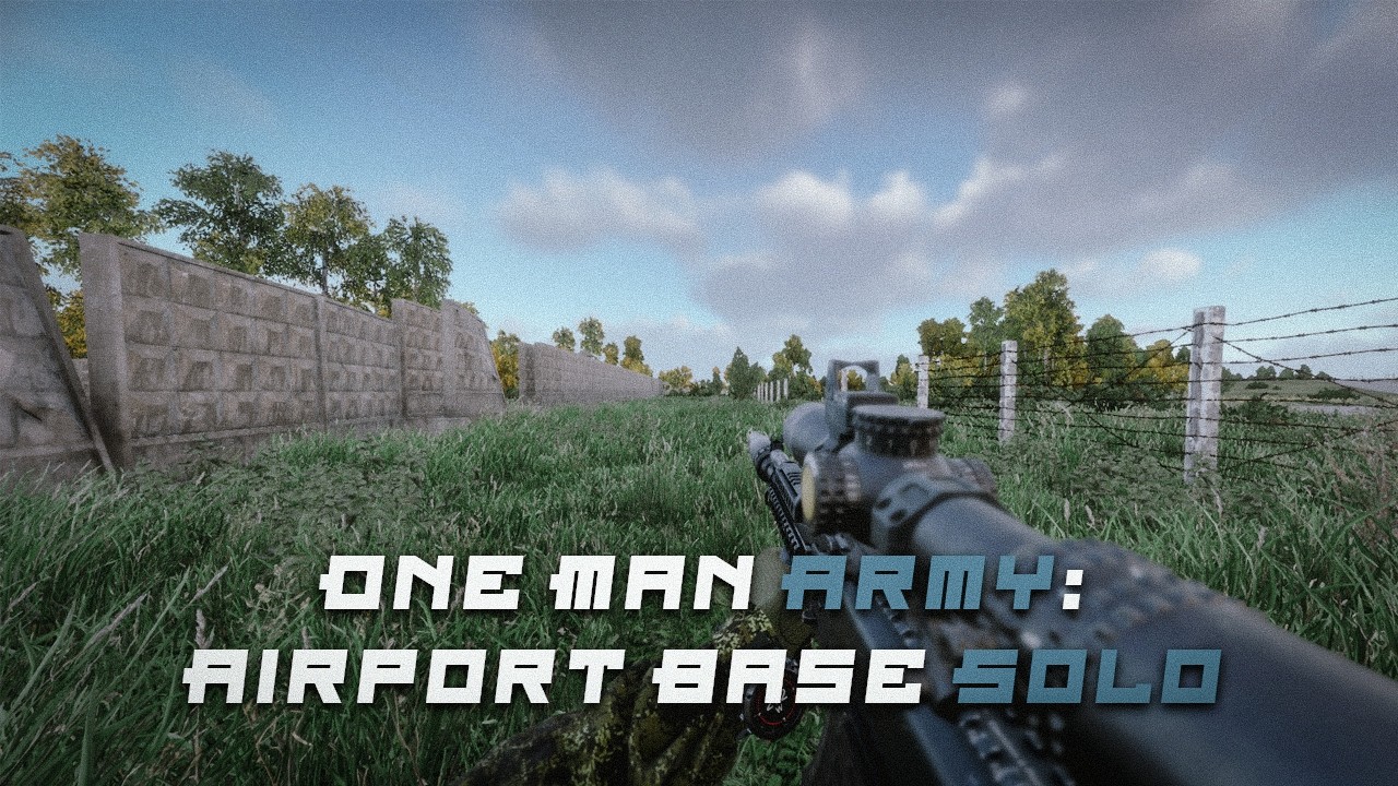 IMMERSIVE GAMEPLAY in ARMA REFORGER | 4K | Deff Airport Base