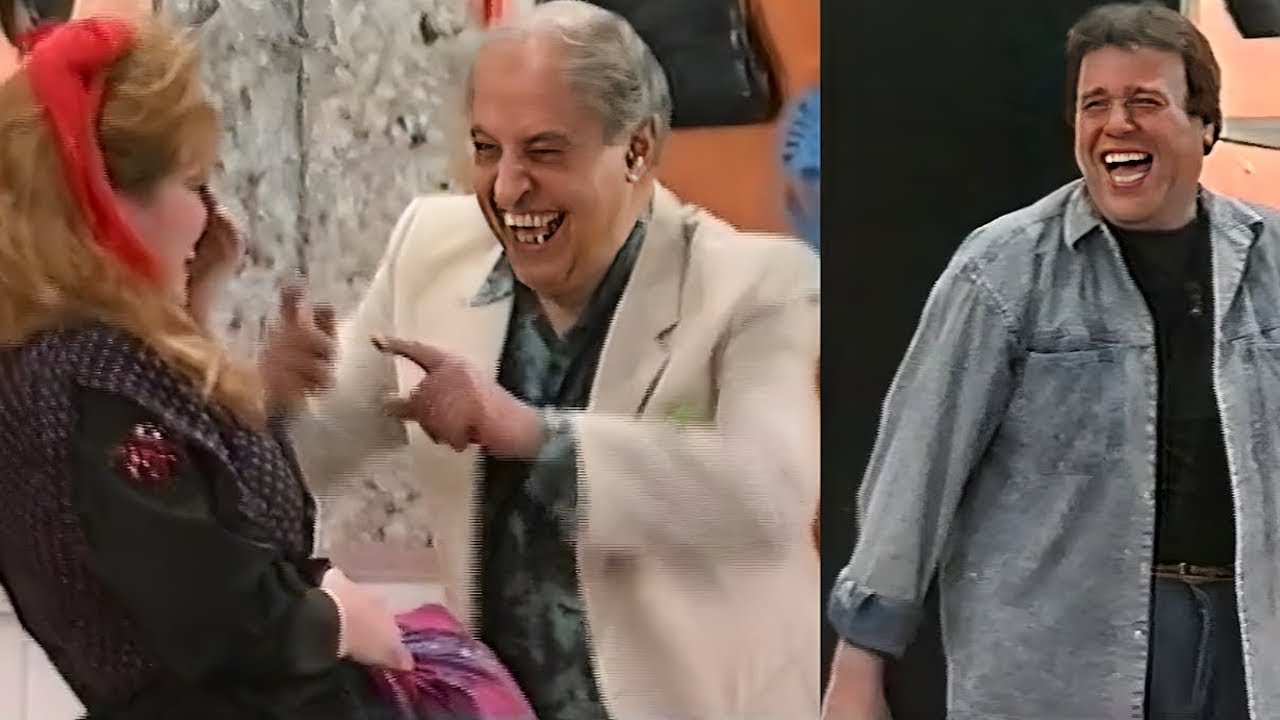 محمود القلعاوي مش قادر يكمل المشهد من الضحك لما احرج صابرين 😂😂 انا شغال المسرحية عشان المشهد ده 🤣🤣