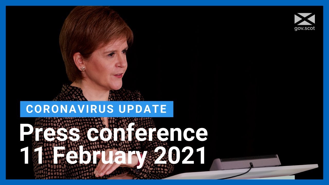 Coronavirus update from the First Minister: 11 February 2021