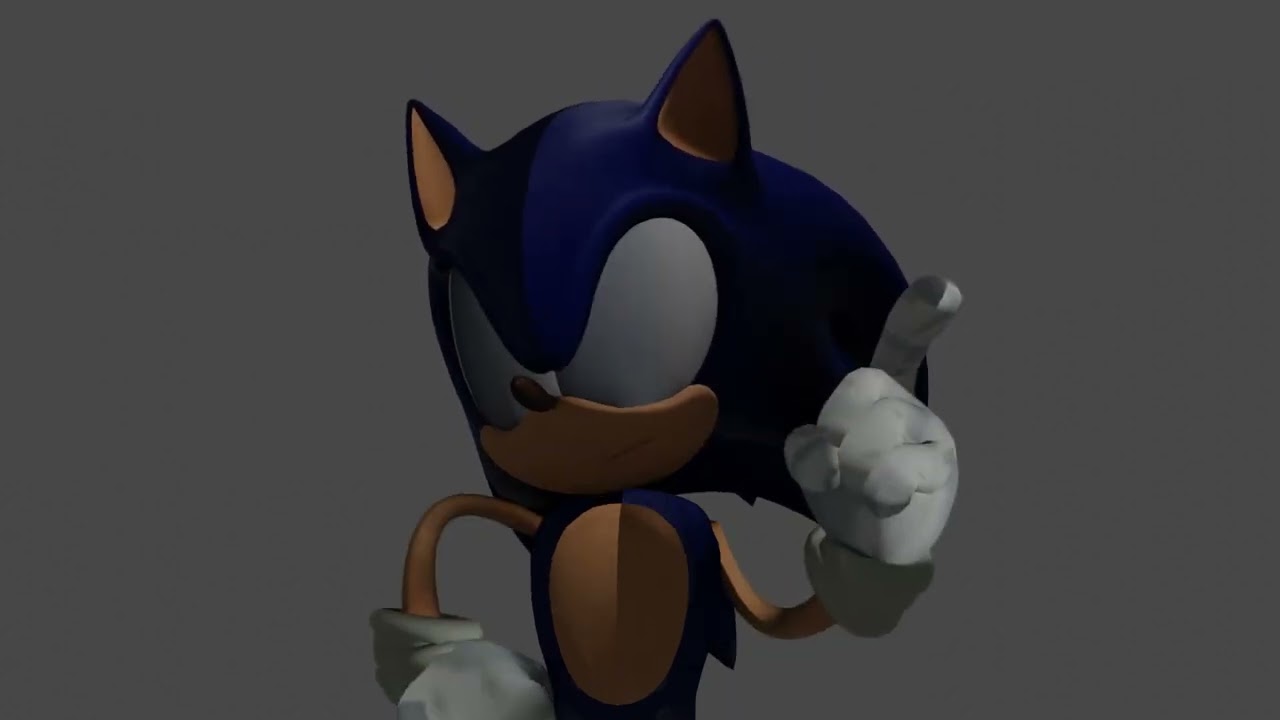 Demonic Blender Sonic | Animation Test
