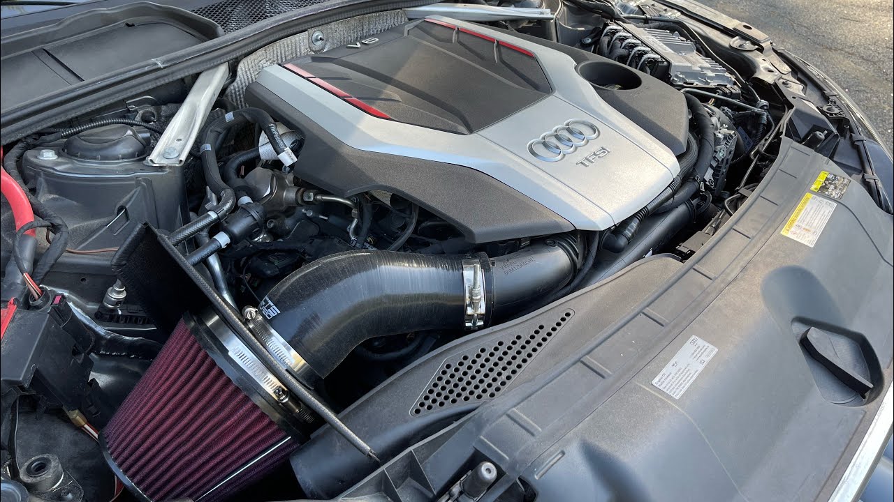 Установка впускного коллектора CTS Turbo + звуковые клипсы | Audi B9 S4/S5