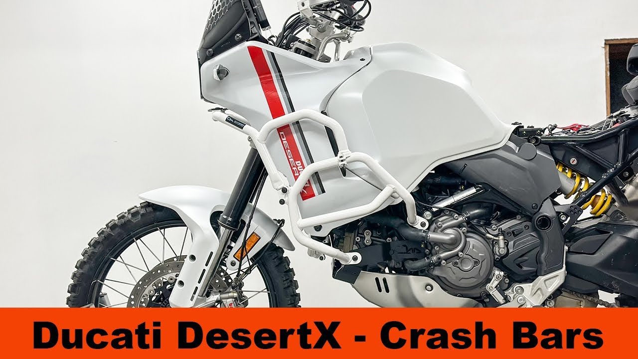 Ducati DesertX Crash Bars Installation Instructions #ducatidesertx #desertx #outbackmotortek
