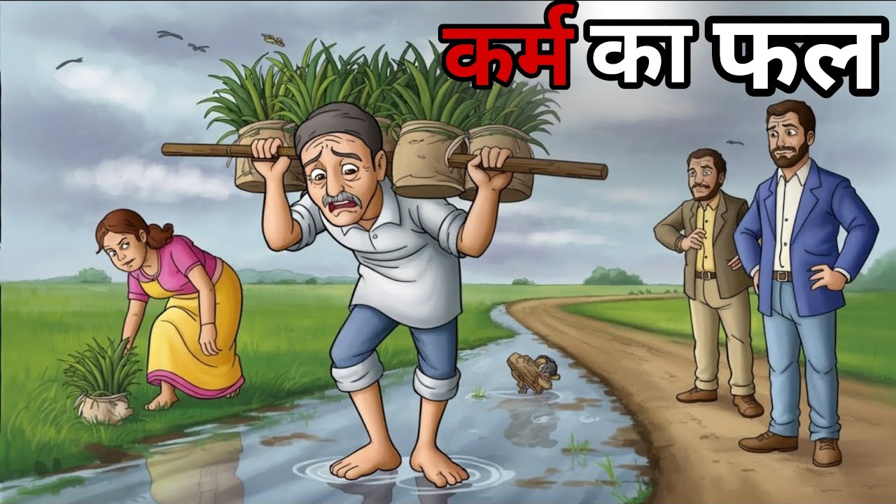 कर्म का फल | Moral story | Hindi kahaniyan | Cartoon stories | New moral stories 