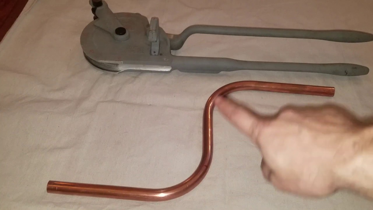 Ridgid Tubing Bender Demo