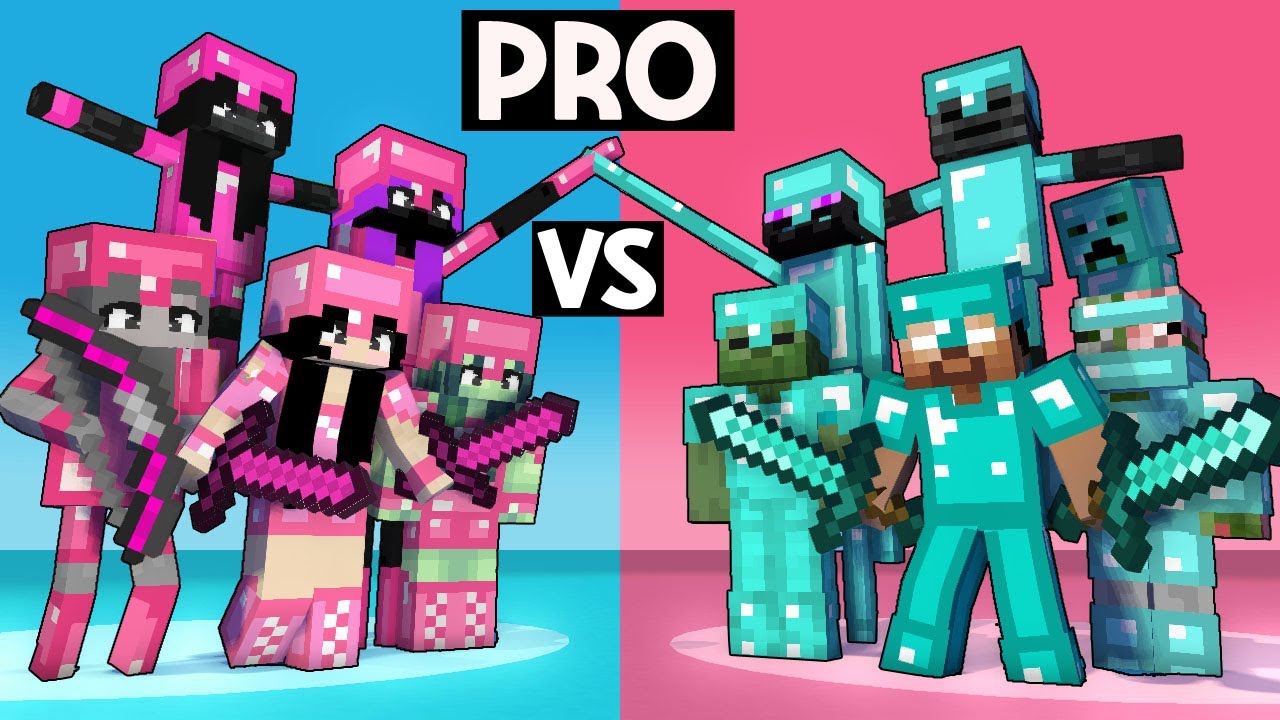 PRO GIRLS VS PRO BOYS -