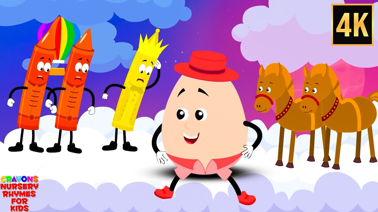 Humpty Dumpty Kids Nursery Rhymes & learning Crayons
