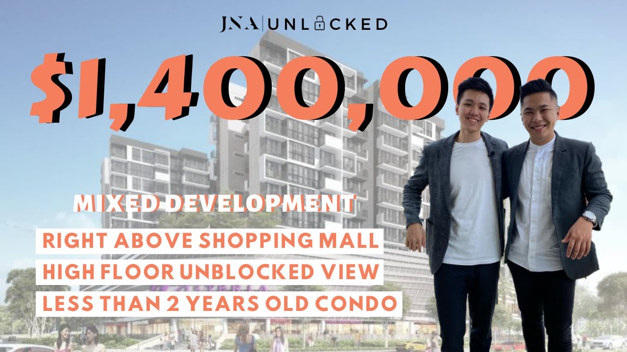 [The Wisteria @ Yishun] JNAUnlocked 27 | A 4-bedroom unit with unblocked view right above the mall!