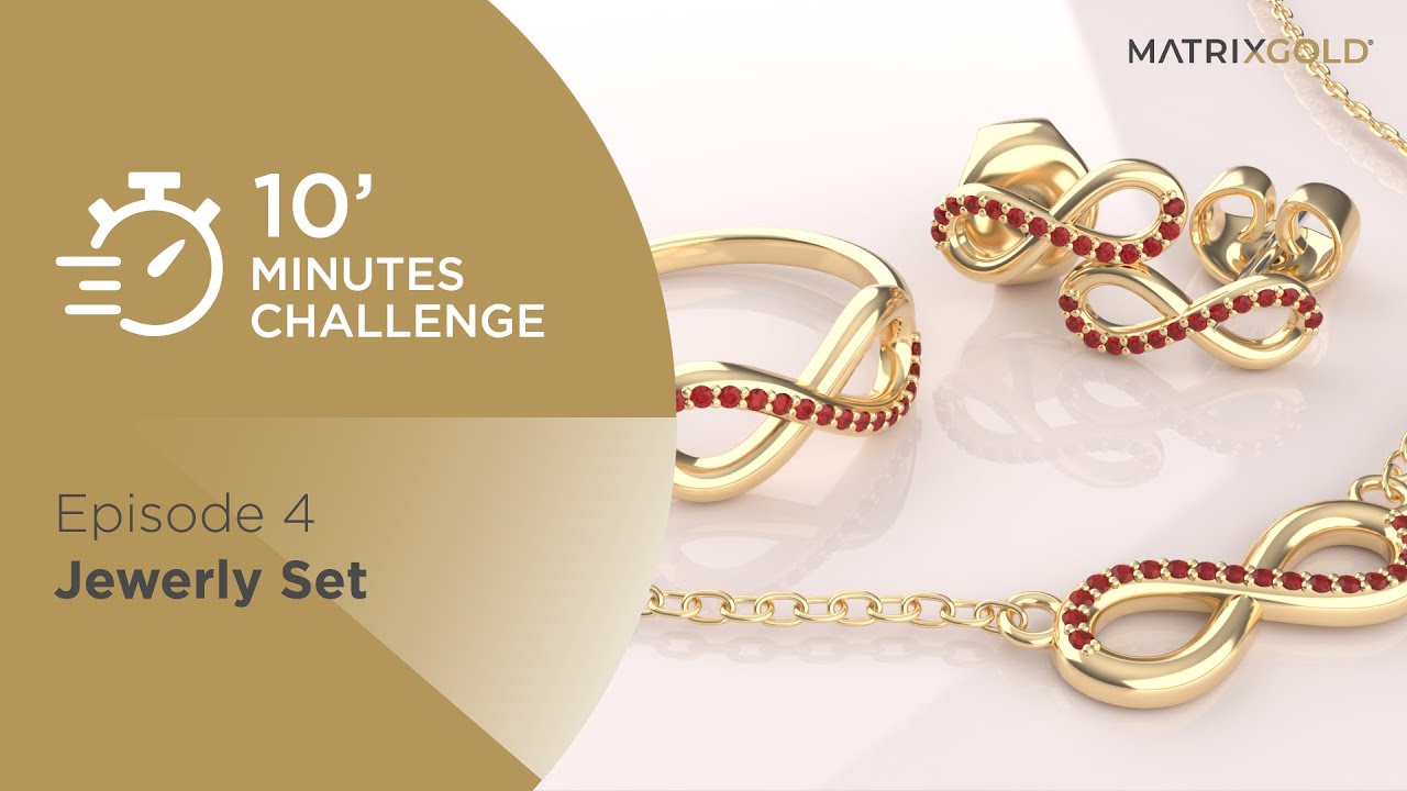 How To Build complete Jewelry Set  - MatrixGold 10-minute Challenge