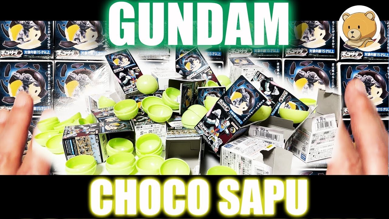 Unboxing 19 Gunpla Choco Sapu Boxes! Can We Collect Every Gundam Miniature?