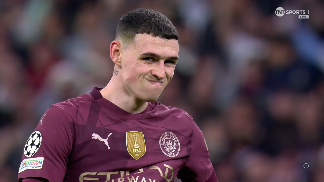 Phil Foden Vs Real Mardid Away HD 2025