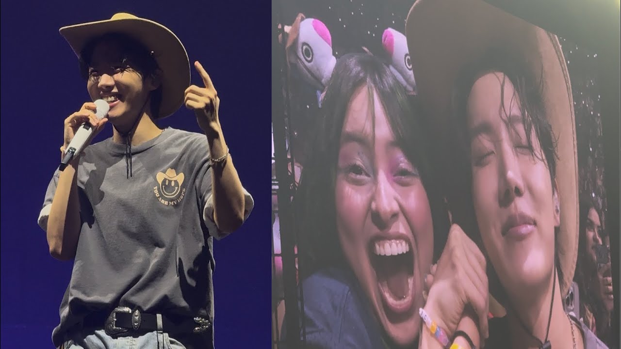 Cowboy Hobi! Fancam 250327 Equal Sign J-hope Hope on the Stage BTS San Antonio Live Concert