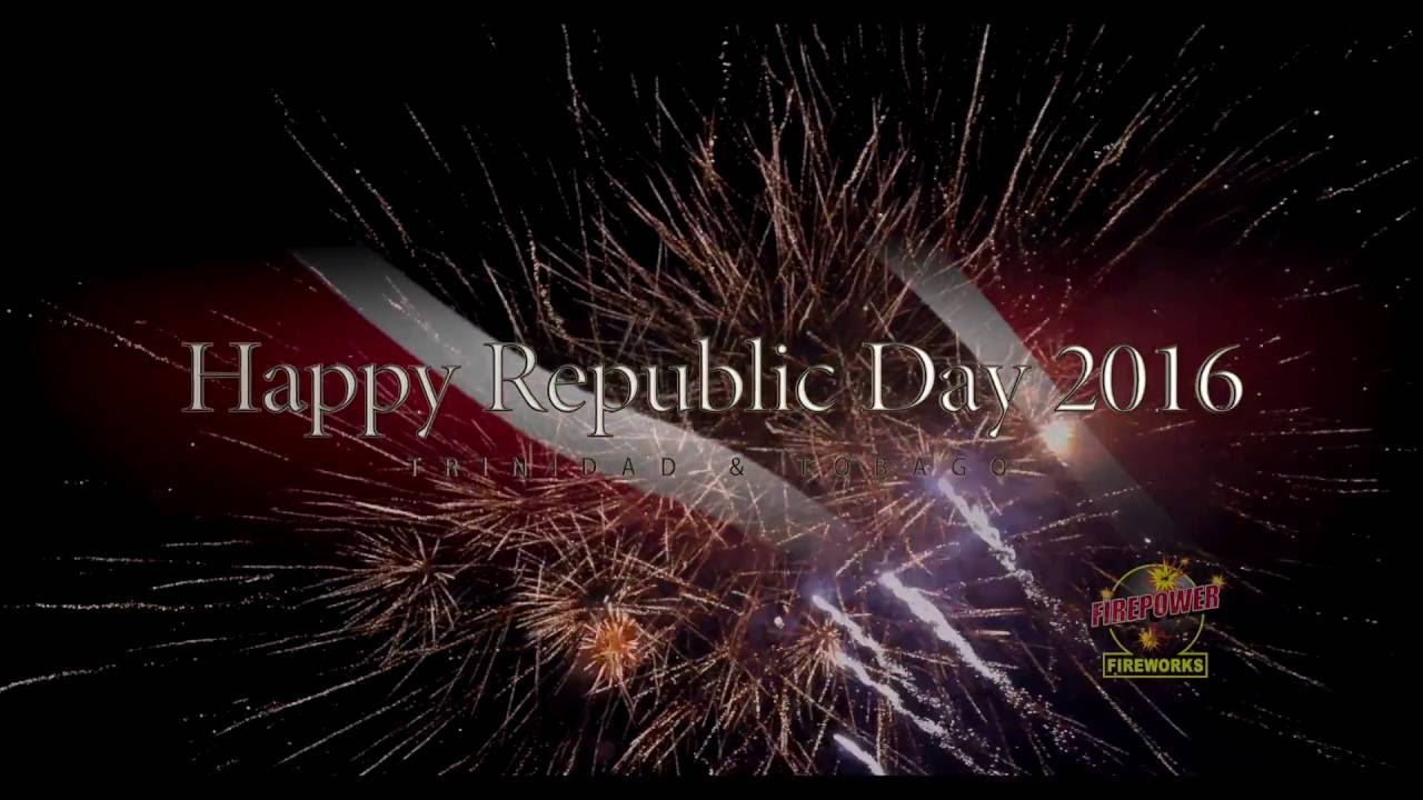 Firepower Fireworks - Republic Day Trinidad & Tobago 2016.