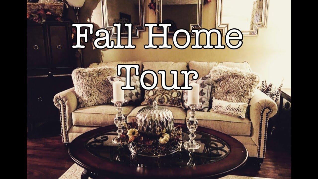 Fall Decor Home Tour | Fall Traditional & Glam | The Green Notebook