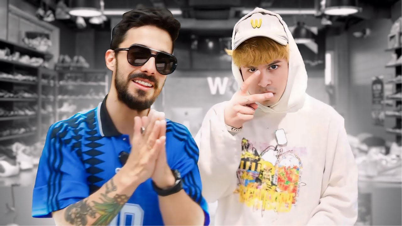 Yoshi el FUTURO DE LA MÚSICA EN MÉXICO comprando Sneakers