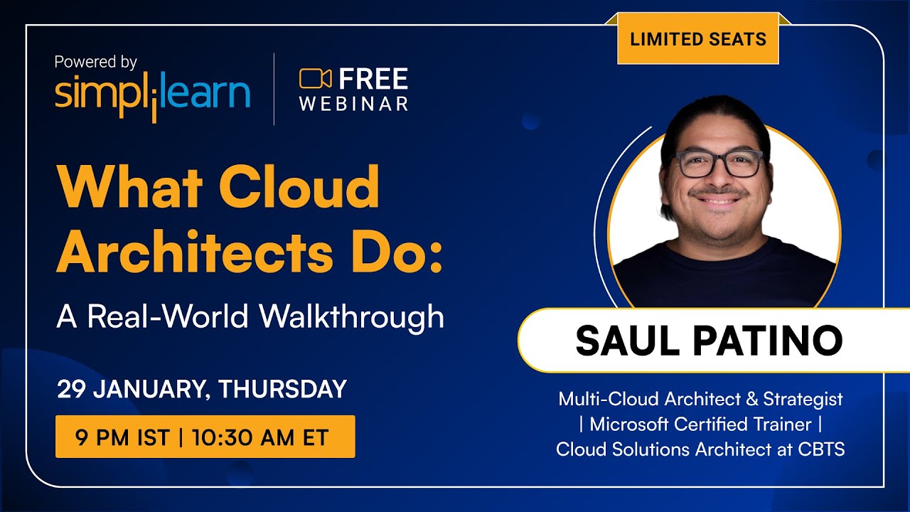 Realistic Day in a Life of an AWS Cloud Architect | Life of an AWS Cloud Architect | Simplilearn