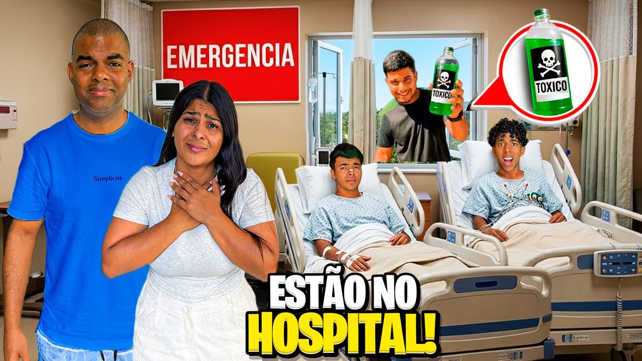 ESTEV&Atilde;O E GABRIEL EST&Atilde;O NO HOSPITAL POR CAUSA DO OTAVIO?😭