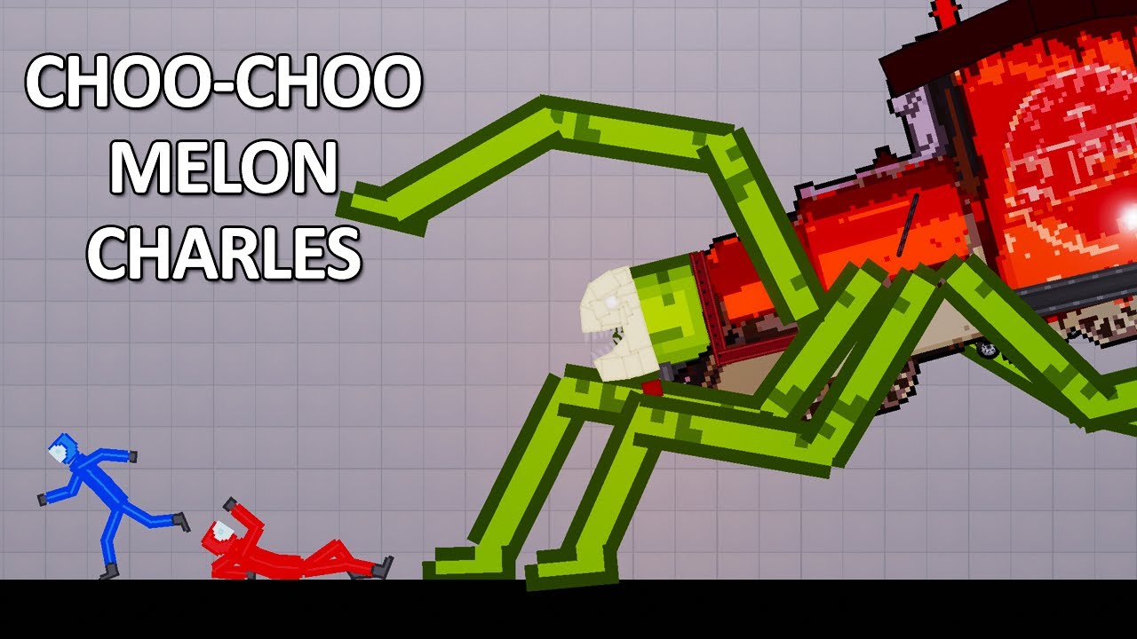 I Made CHOO CHOO CHARLES From Melon Human - People Playground