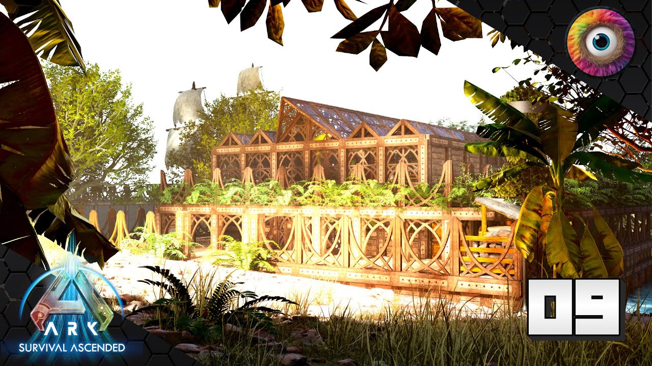 She Built Me A HIDDEN BASE? - Ark Ascended Modded Ep 09