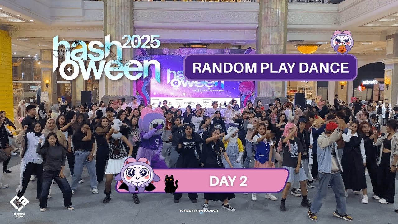 KPOP RANDOM PLAY DANCE IN PUBLIC [INDONESIA] - HASHLOWEEN 2025 [DAY 2]