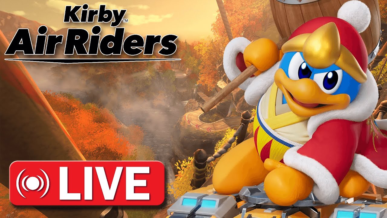 Playing Kirby Air Riders online [Air Ride mode]