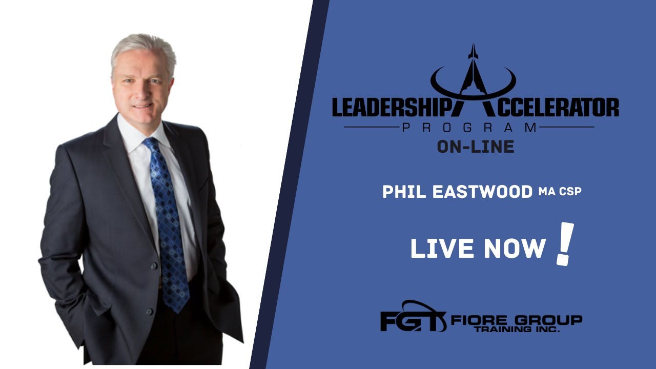 The Leadership Accelerator Program Online for Supervisors, Managers and Aspiring Leaders