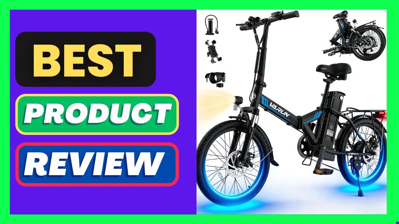 VARUN Electric Bike - Peak 750W Folding Ebike