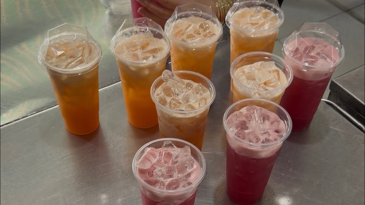 Chạy sấp mặt với đơn hàng 30 ly nước Ép 