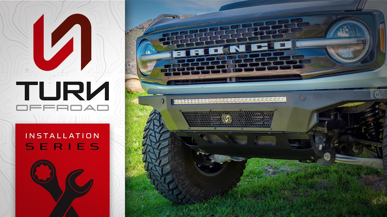 TURN Offroad's Hyperlyte Front Bumper Installation Guide.