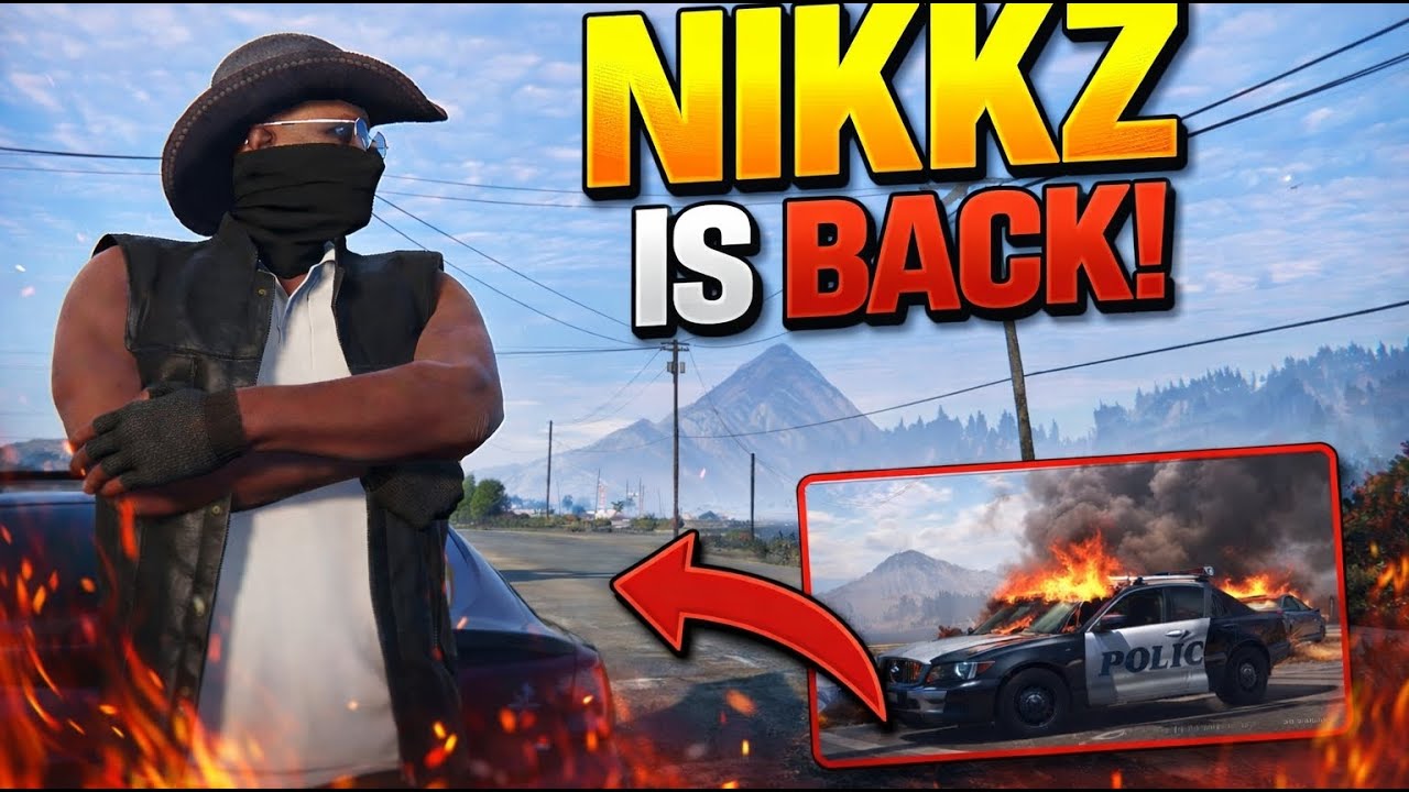 NIKKZZ IS BACK  l LEGACY ROLEPLAY | GTA 5 |  NIKKZZ GAMING LIVE