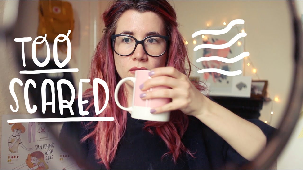 too scared to start, to sell, to post ~ Frannerd