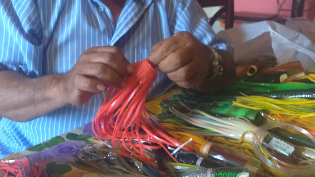 ARMANDO SEÑUELOS O CURRICANES PARA PESCAR MARLIN