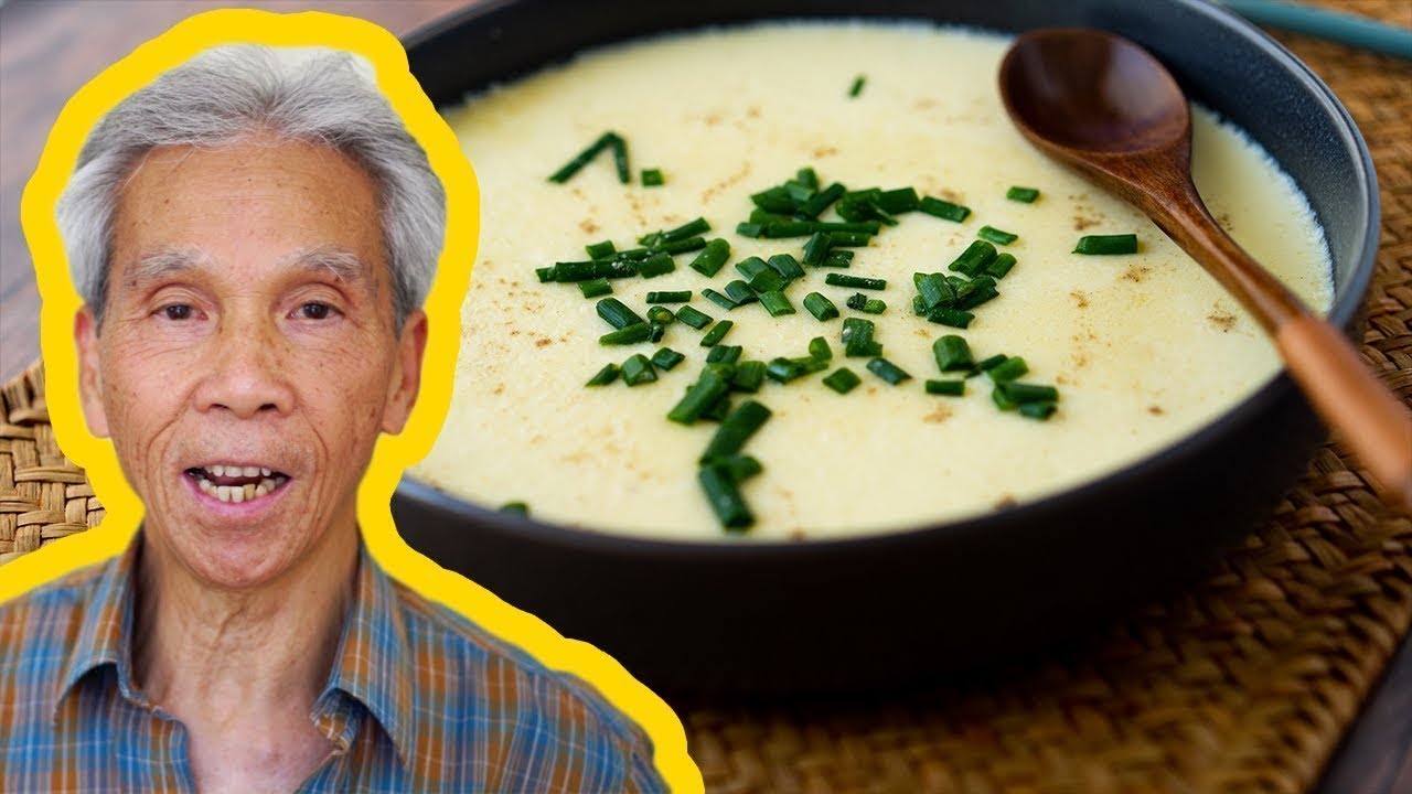 😋 Dad's SILKY Steamed Eggs!