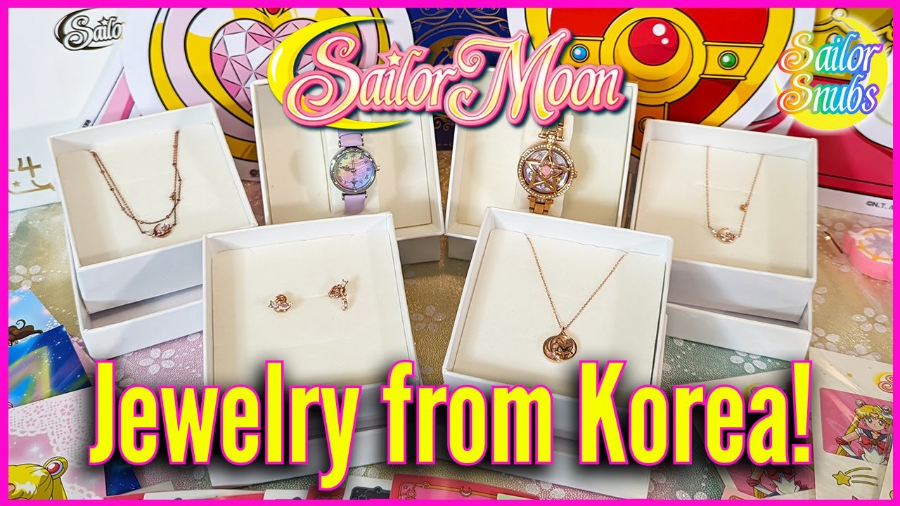 Adorable Sailor Moon Jewelry from Korea! Sailor Moon x OST Collab Review