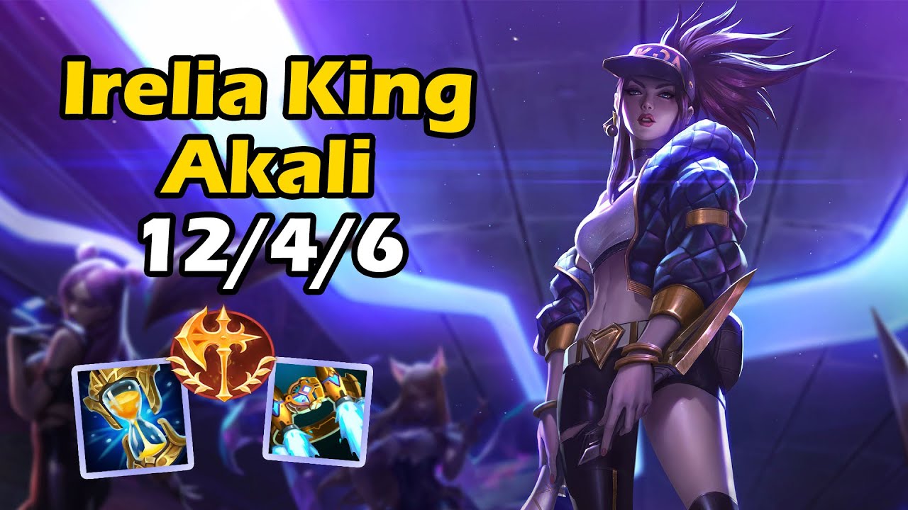 irelKing Akali Top Full game - League of legends Patch 12.11