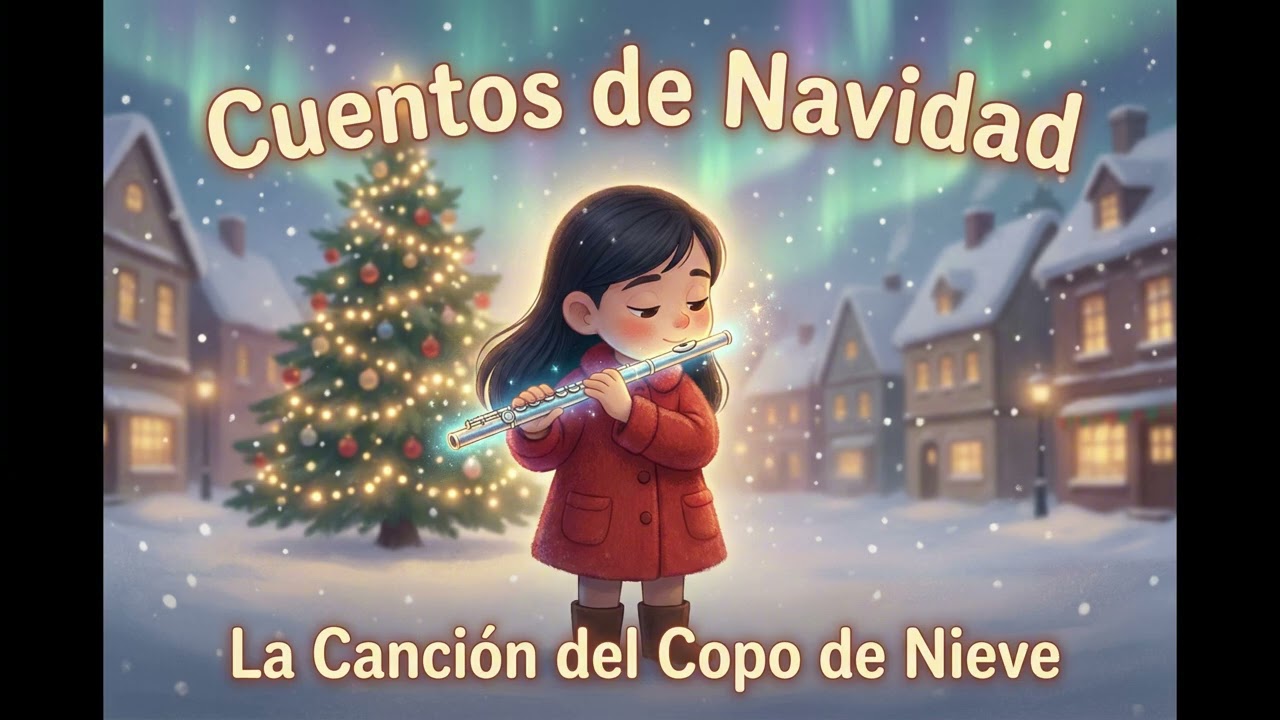 Cuento de Navidad para dormir🎄 :  La Canción del Copo de Nieve — Cuentos Infantiles