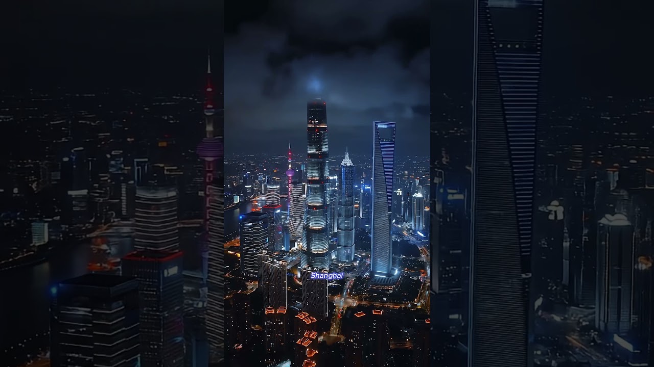 CHINA SKYLINE 4K ][ Shanghai, Guangzhou, Chengdu - Ep.02