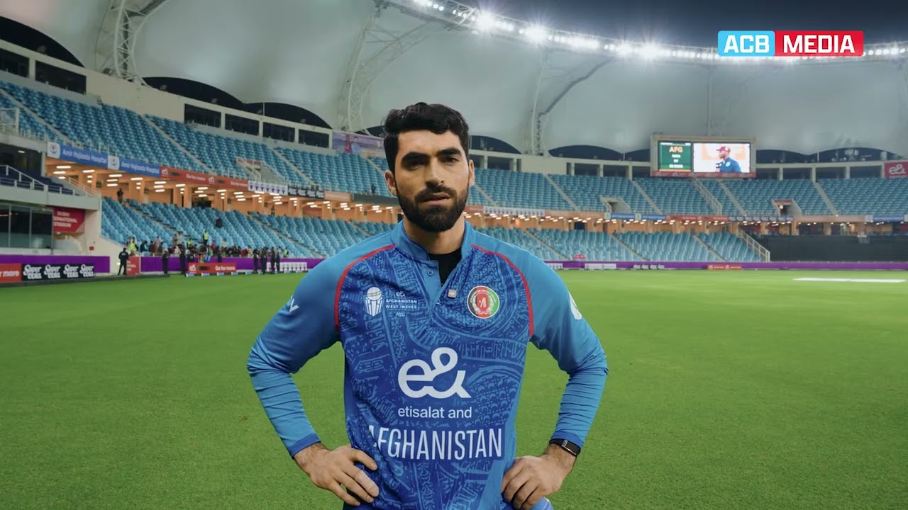 Ibrahim Zadran reflects on his batting and the partnership with Darwish | AFG v WI 2026 | UAE | ACB