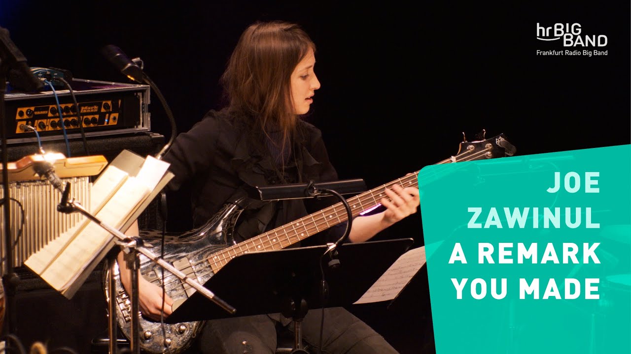 Joe Zawinul: "A REMARK YOU MADE" | Frankfurt Radio Big Band | Funk | Groove | Weather Report