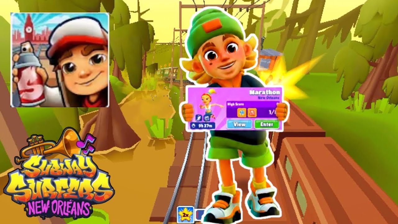 Marathon in New Orleans with Peter Subway Surfers 
