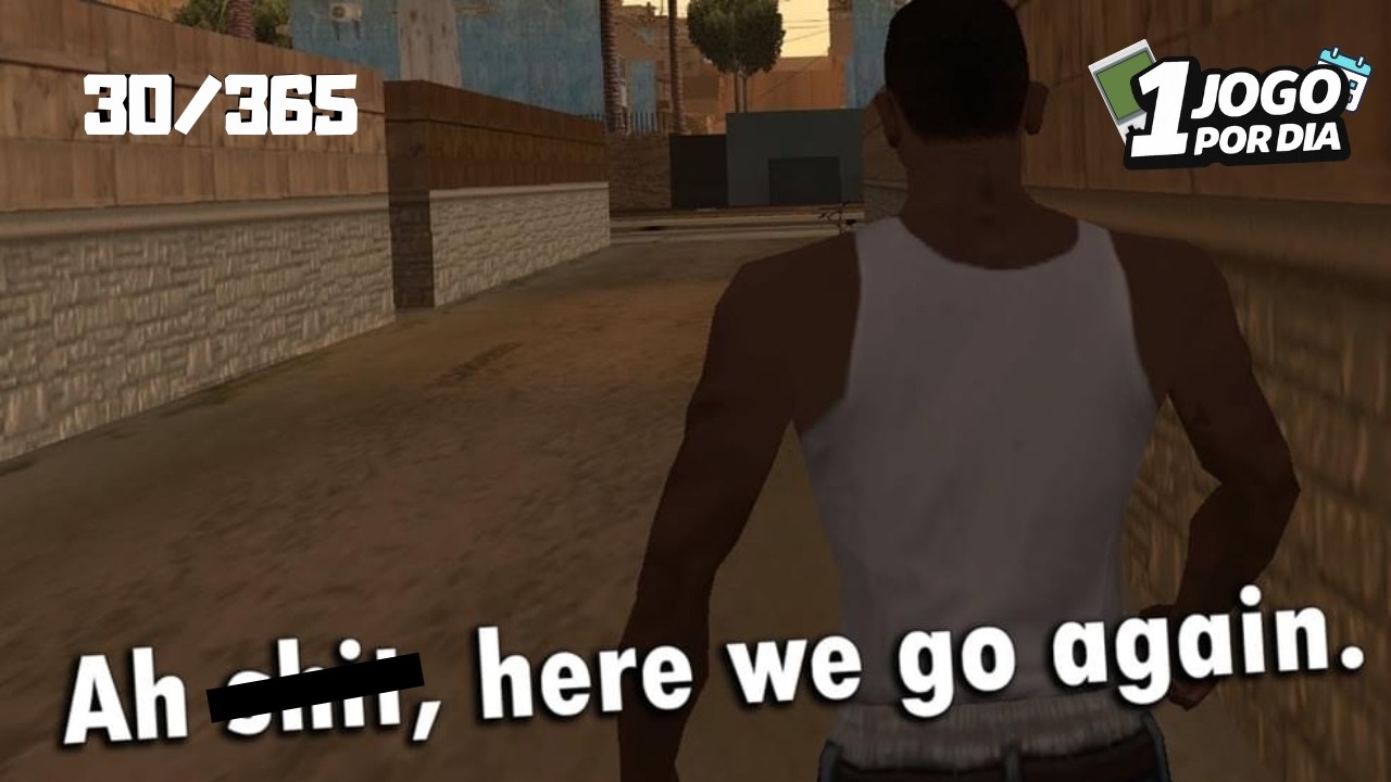 GTA VI O CJ CHEGANDO EM UM LOCAL? - 1 JOGO POR DIA (30/365)