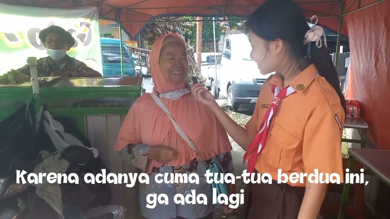 Sumatif Seni Budaya Kelas 8 Kosayu 1 Pak Benu - Mewawancarai Pedagang Gado-Gado