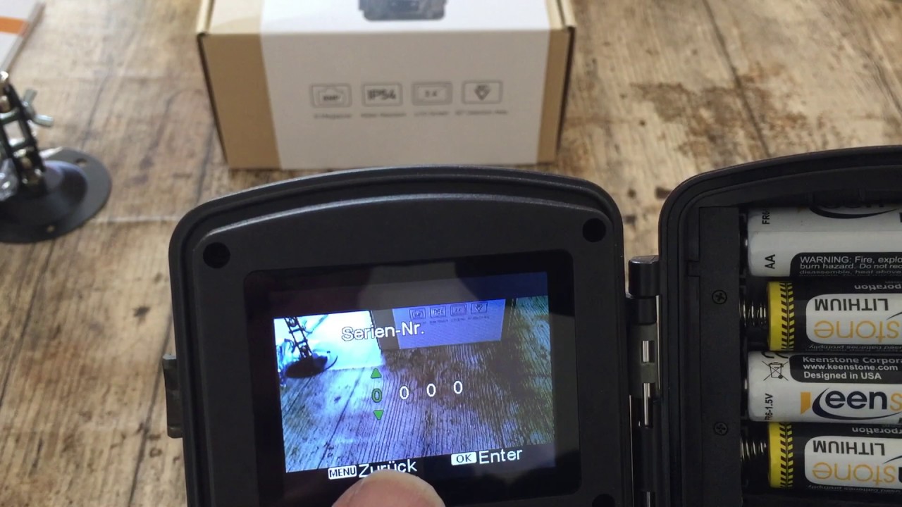 Apeman H45 TrailCam Wildkamera HD Ready