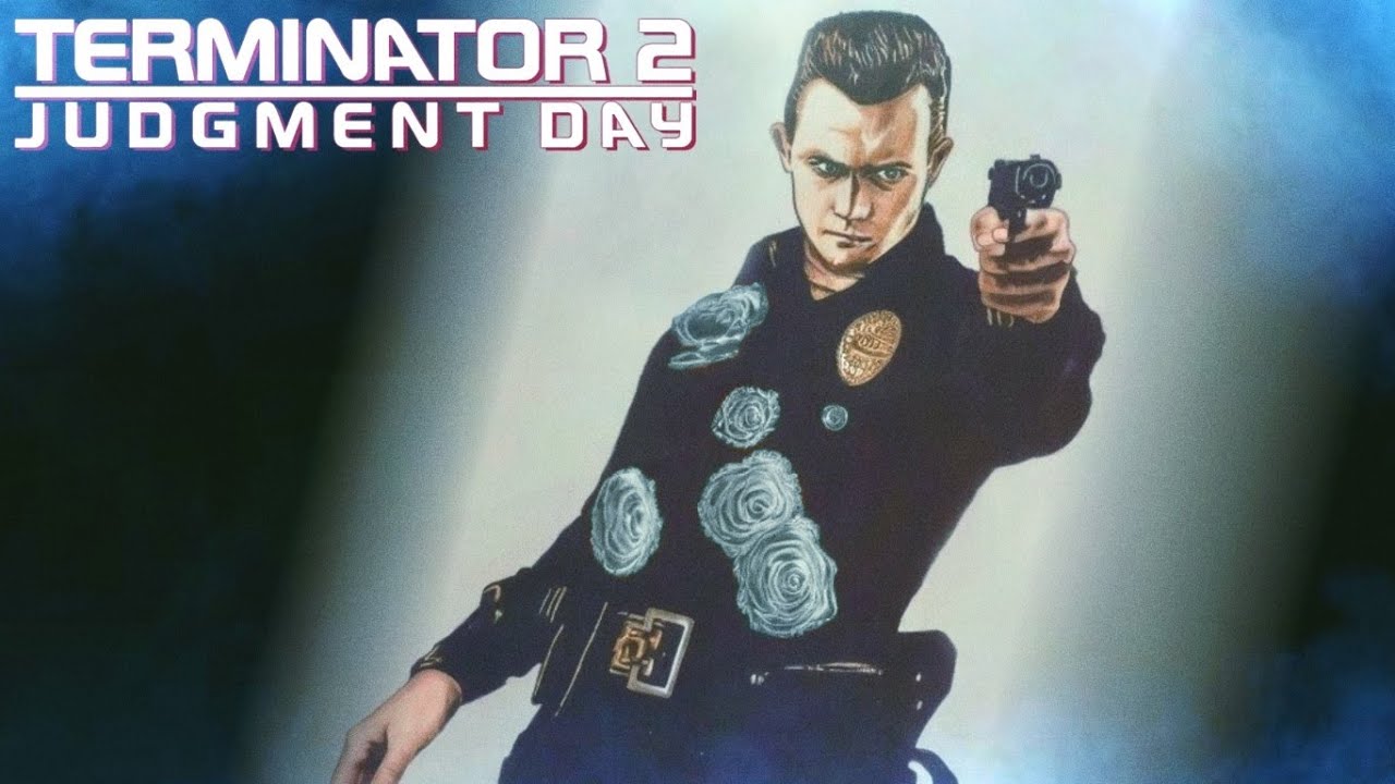 Drawing - «Terminator 2 Judgment Day» Robert Patrick as T-1000 (Author - Schiller Maxim) 2025