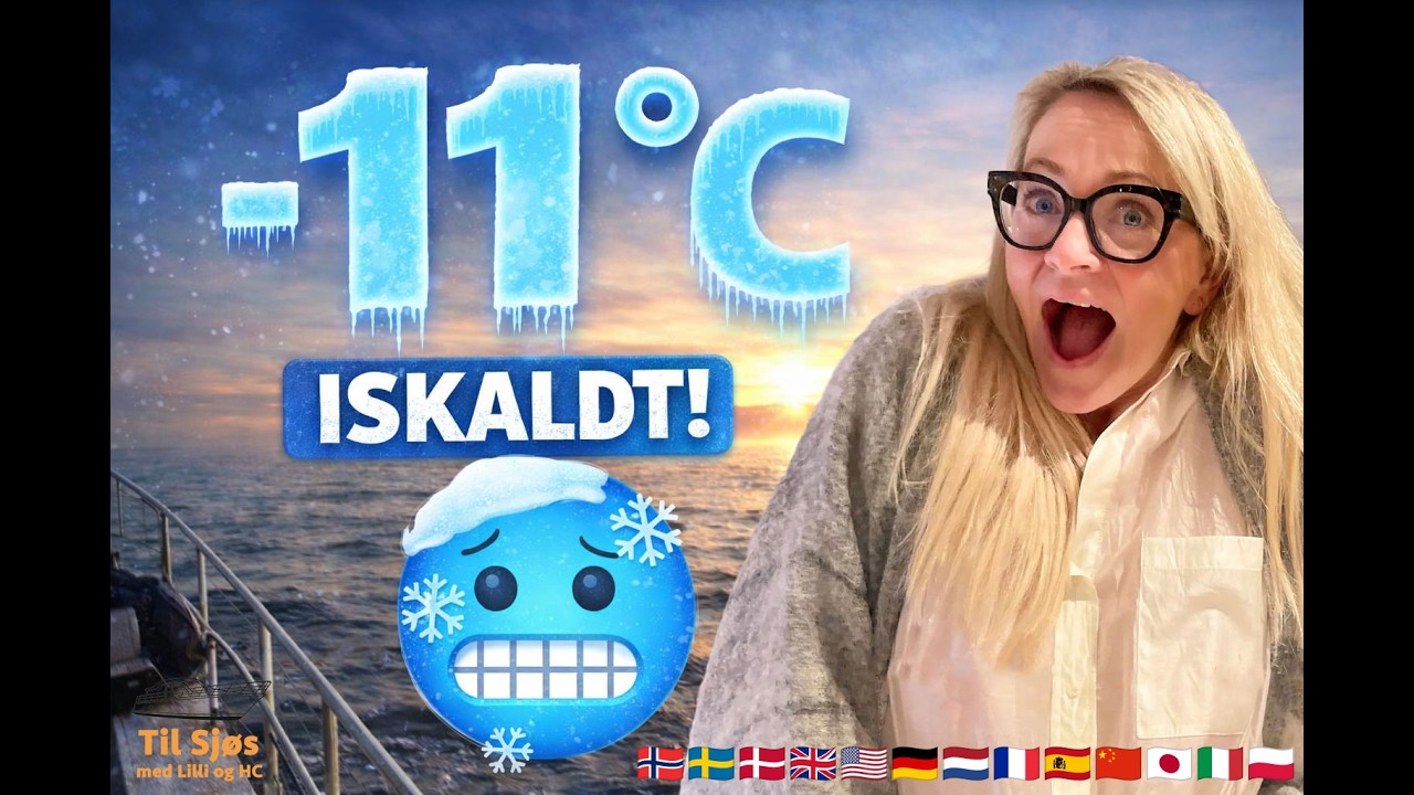 ❤️ i -11 °C 🥶 Hvordan takle kulde og mørke? Vinter-båtliv som lykkes🏅 Til Sjøs Ep 59