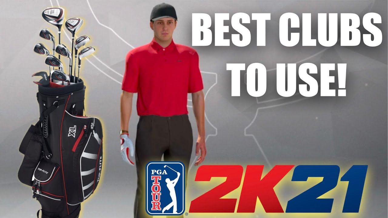 PGA Tour 2K21-  The Best Golf Bag!! (Clubs)
