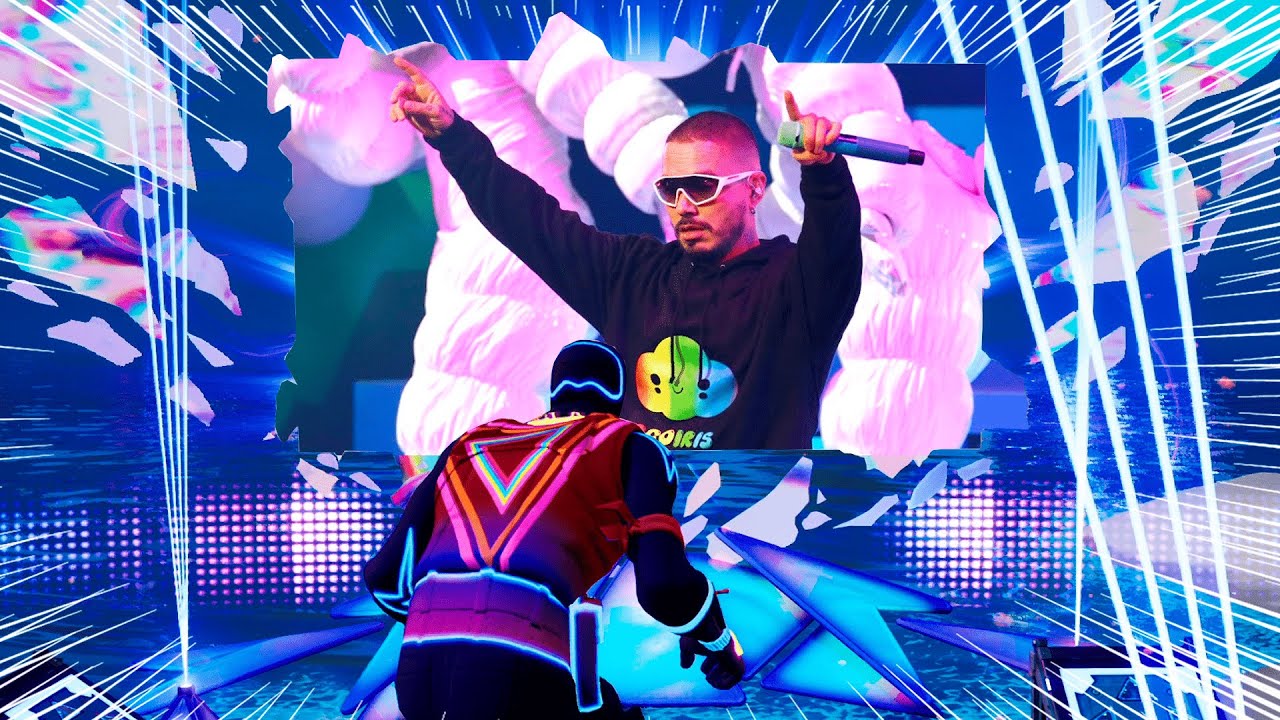 FORTNITE J BALVIN CONCIERTO