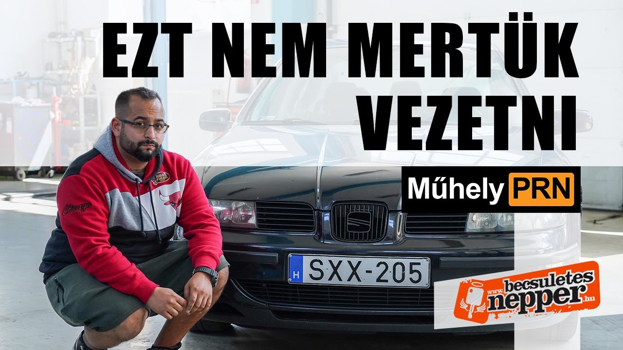 1 millió szervizre, és az autó egy roncs – Seat Toledo 1,9 TDI – 2000 – MűhelyPRN 168.