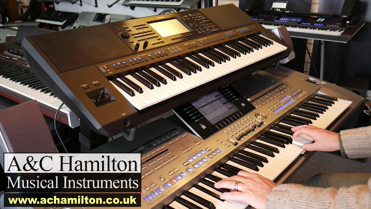 Сравнение клавиатур Yamaha PSR-SX900 и Tyros5