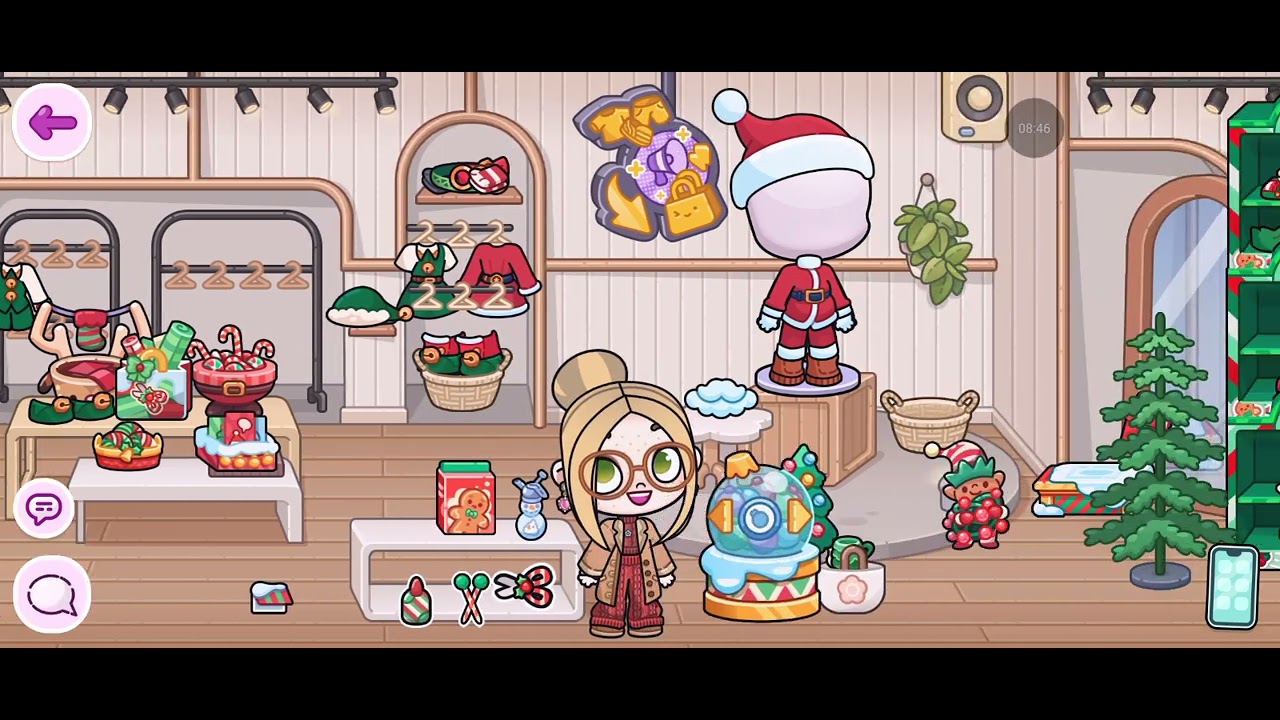 Decorando de navidad en avatar world 🤪🔔