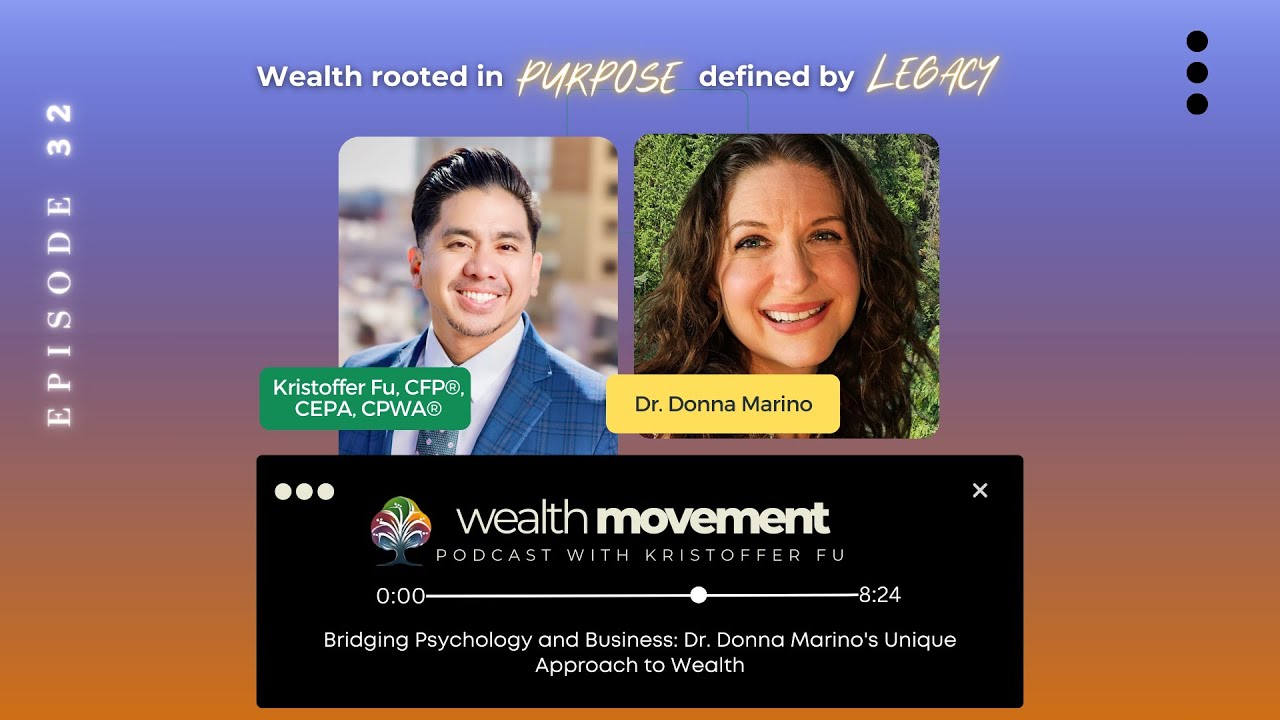 Bridging Psychology and Business: Dr. Donna Marino's Unique Approach to Wealth